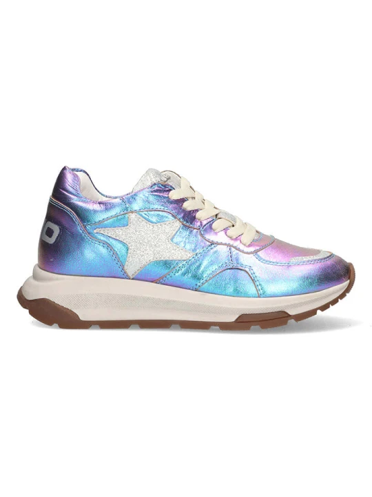 Zdjęcie produktu Vingino Skórzane sneakersy w kolorze niebieskim rozmiar: 38