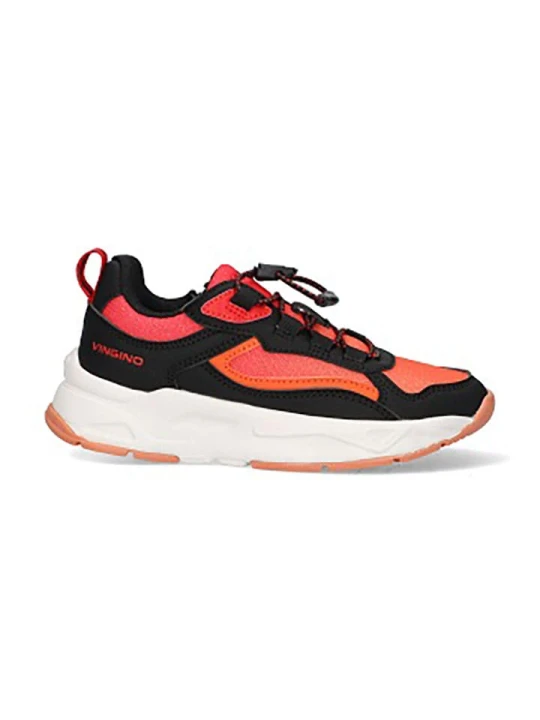 Zdjęcie produktu Vingino Sneakersy w kolorze czarno-pomarańczowym rozmiar: 33