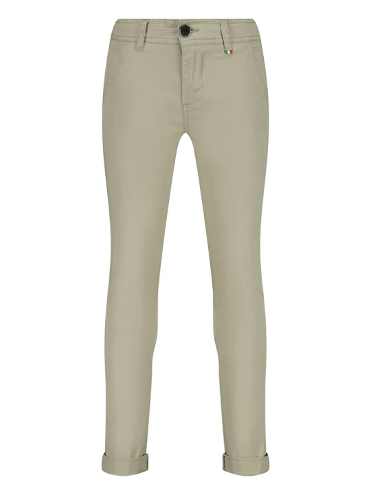 Zdjęcie produktu Vingino Spodnie chino "Torino" - Slim fit - w kolorze beżowym rozmiar: 164