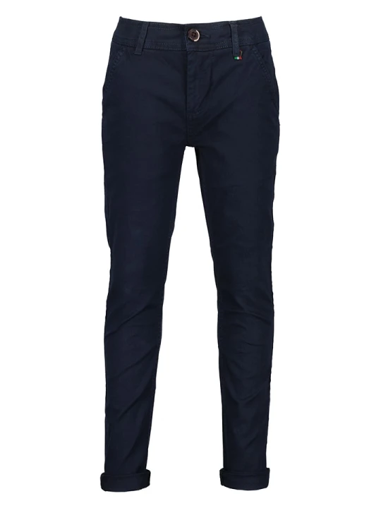 Zdjęcie produktu Vingino Spodnie chino "Torino" - Slim fit - w kolorze granatowym rozmiar: 176