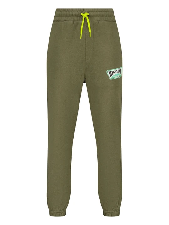 Zdjęcie produktu Vingino Spodnie dresowe "Sasto" w kolorze khaki rozmiar: 140