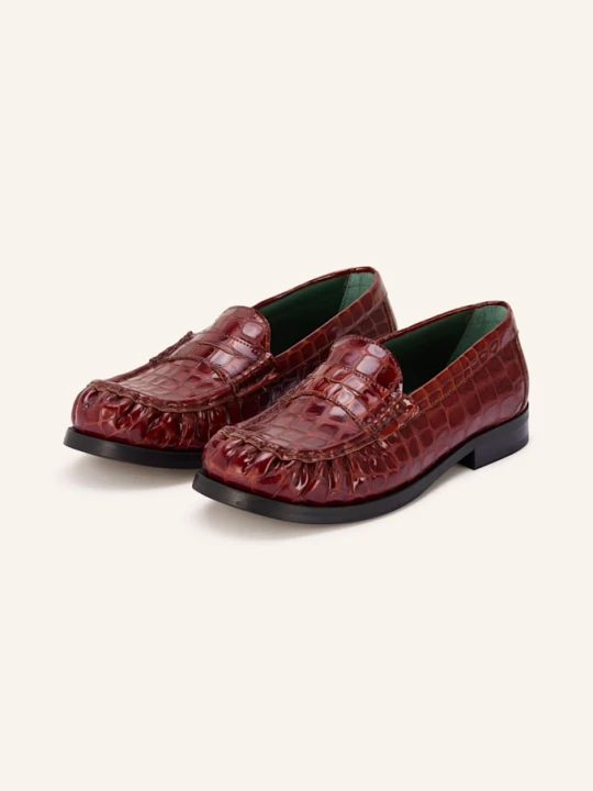 Zdjęcie produktu Vinny's Penny Loafers Ogee braun CIEMNOCZERWONY