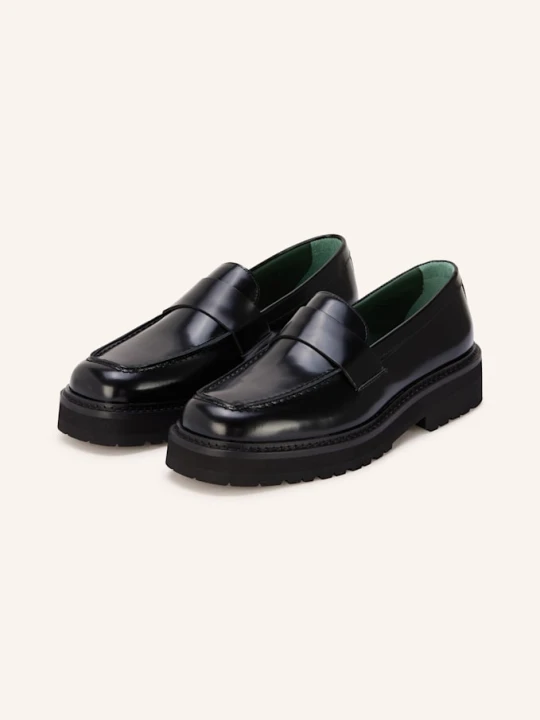 Zdjęcie produktu Vinny's Penny Loafers Peeters schwarz CZARNY