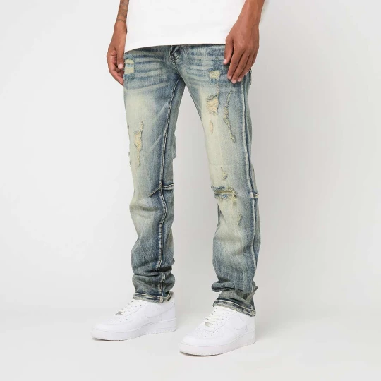 Zdjęcie produktu Vintage Washes Jeans Smoke Rise niebieski