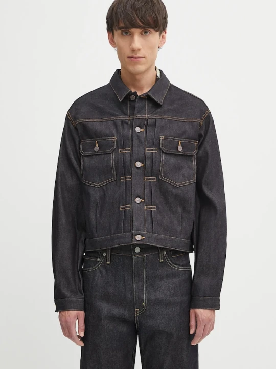 Zdjęcie produktu Visvim kurtka jeansowa ss 101x jkt granatowy