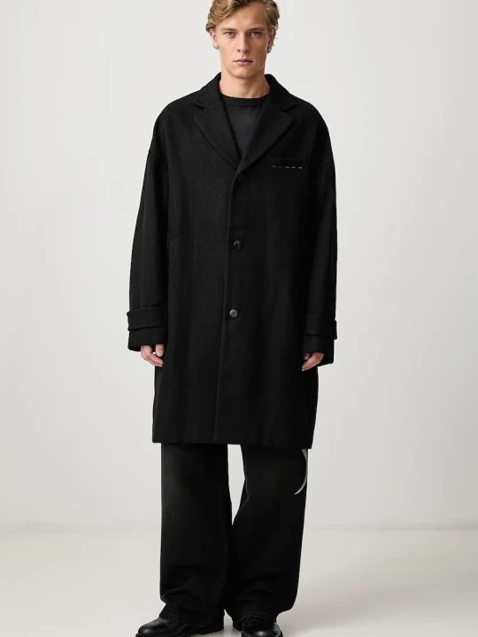 Zdjęcie produktu Visvim płaszcz z wełną męski