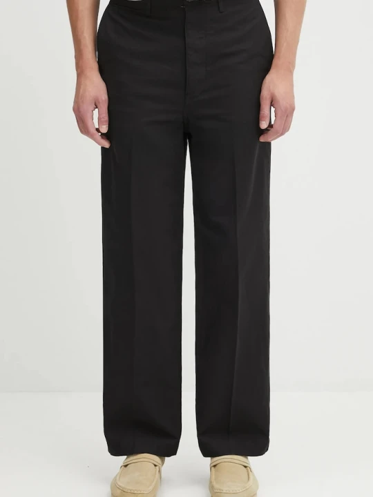 Zdjęcie produktu Visvim spodnie bawełniane ex wide chino pants czarny