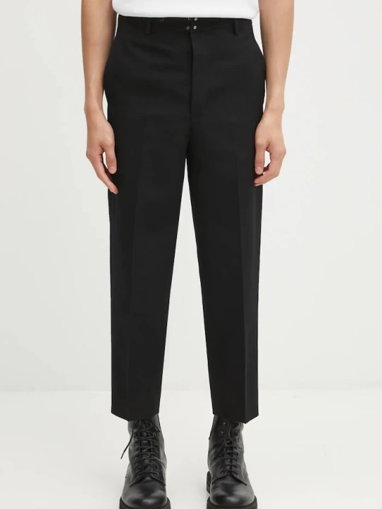 Zdjęcie produktu Visvim spodnie z dodatkiem wełny PASTORAL HW SLACKS czarny