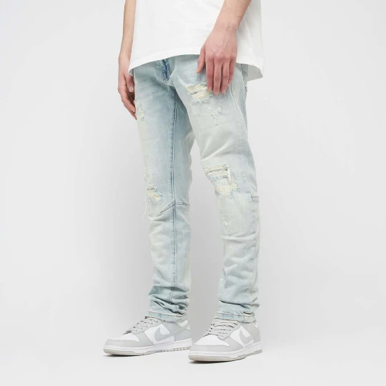 Zdjęcie produktu Vitage Washed Jeans Smoke Rise niebieski
