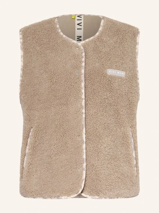 Zdjęcie produktu Vivi Mari Kamizelka Z Futerkiem Typu Teddy beige