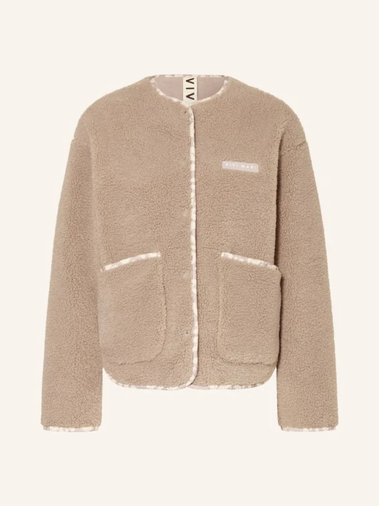 Zdjęcie produktu Vivi Mari Kurtka Z Futerkiem Typu Teddy beige