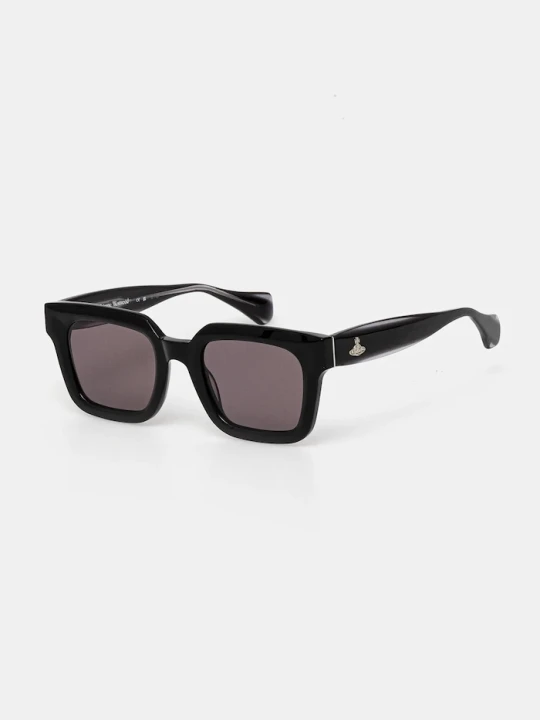 Zdjęcie produktu Vivienne Westwood okulary przeciwsłoneczne wayfarer damskie Cary czarny