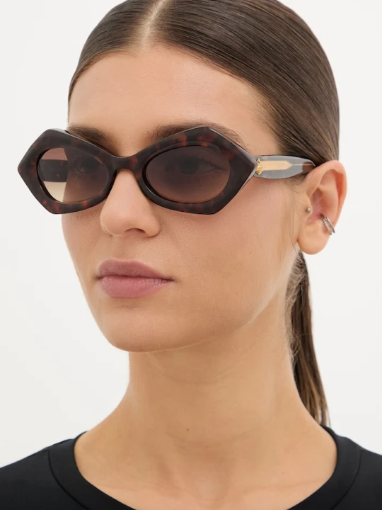 Zdjęcie produktu Vivienne Westwood okulary przeciwsłoneczne damskie brązowy