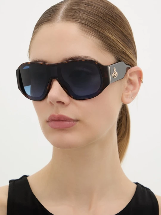 Zdjęcie produktu Vivienne Westwood okulary przeciwsłoneczne damskie Chamonix brązowy