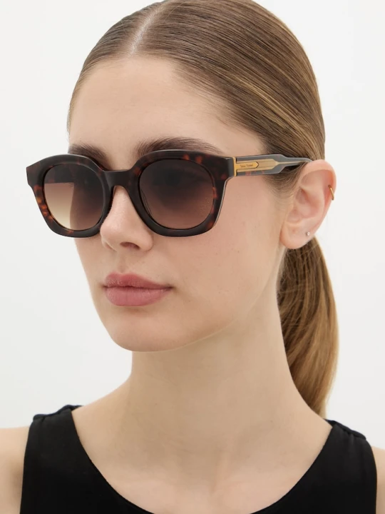 Zdjęcie produktu Vivienne Westwood okulary przeciwsłoneczne damskie Truman brązowy