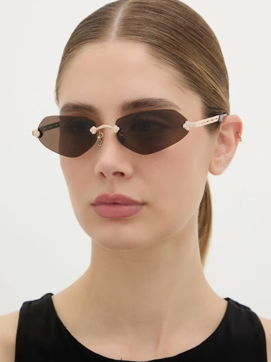 Zdjęcie produktu Vivienne Westwood okulary przeciwsłoneczne damskie Vera złoty