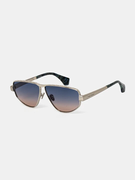 Zdjęcie produktu Vivienne Westwood okulary przeciwsłoneczne Suzi srebrny