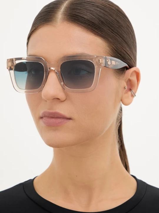 Zdjęcie produktu Vivienne Westwood okulary przeciwsłoneczne wayfarer damskie Cary brązowy