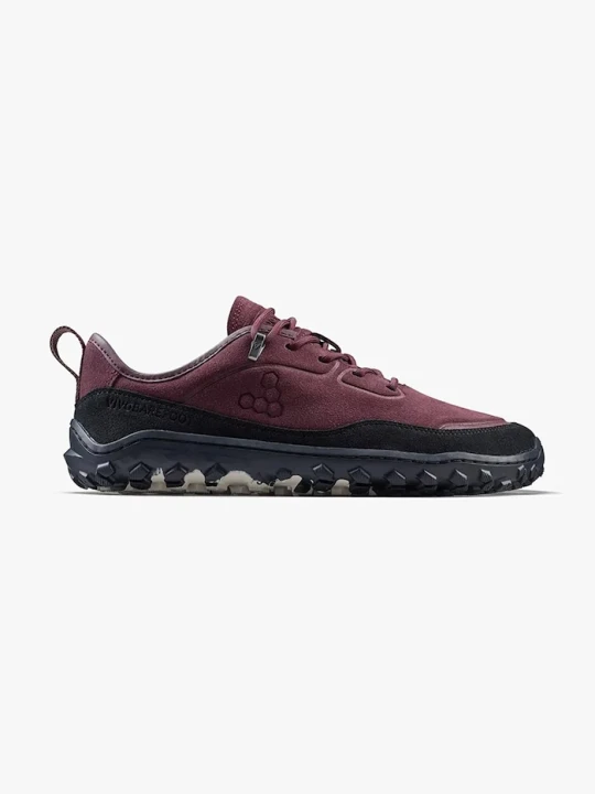 Zdjęcie produktu Vivobarefoot półbuty trekkingowe damskie TRACKER LEATHER AT LOW bordowy