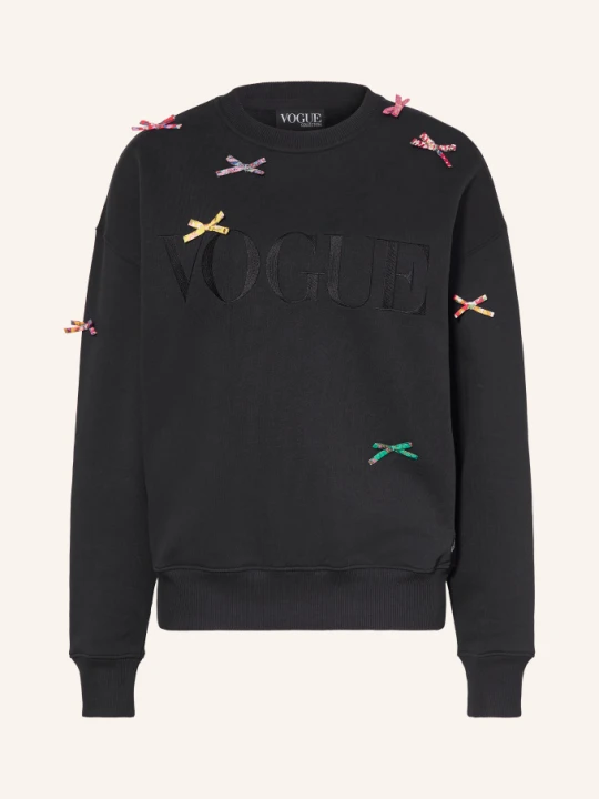 Zdjęcie produktu Vogue Collection Bluza schwarz CZARNY