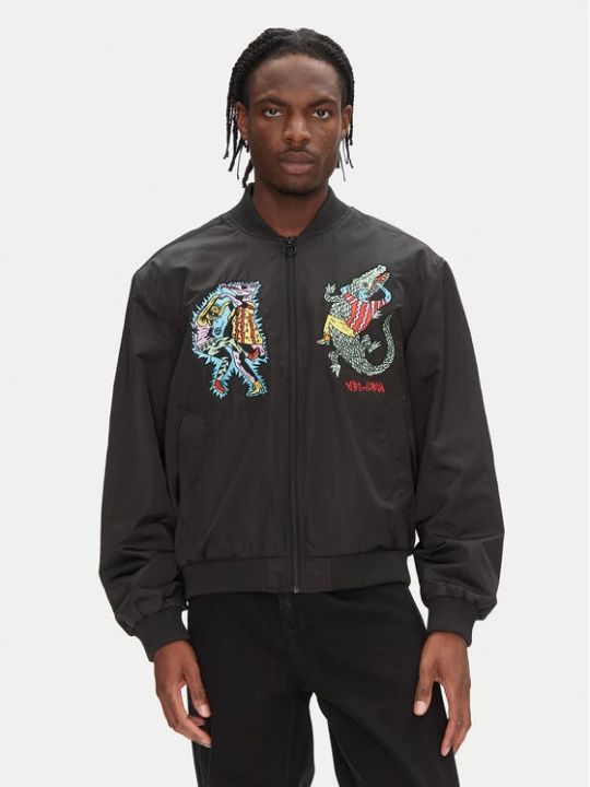 Zdjęcie produktu Volcom Kurtka bomber Bob Mollema A1612500 Czarny Boxy Fit