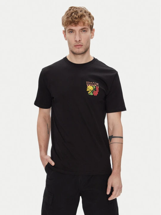 Zdjęcie produktu Volcom T-Shirt Tooflow A3512551 Czarny Classic Fit