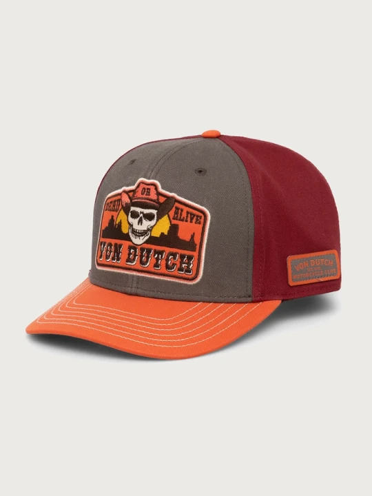 Zdjęcie produktu Von Dutch czapka z daszkiem bawełniana czerwony