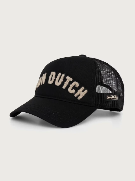 Zdjęcie produktu Von Dutch czapka z daszkiem z bawełną czarny