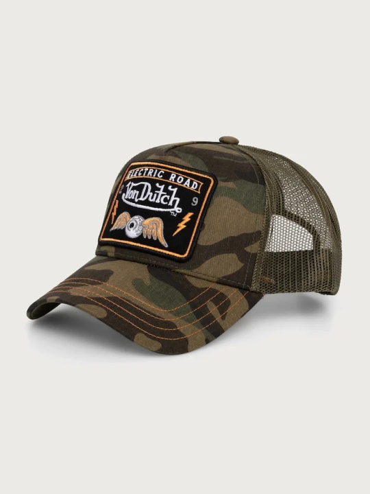 Zdjęcie produktu Von Dutch czapka z daszkiem z bawełną zielony