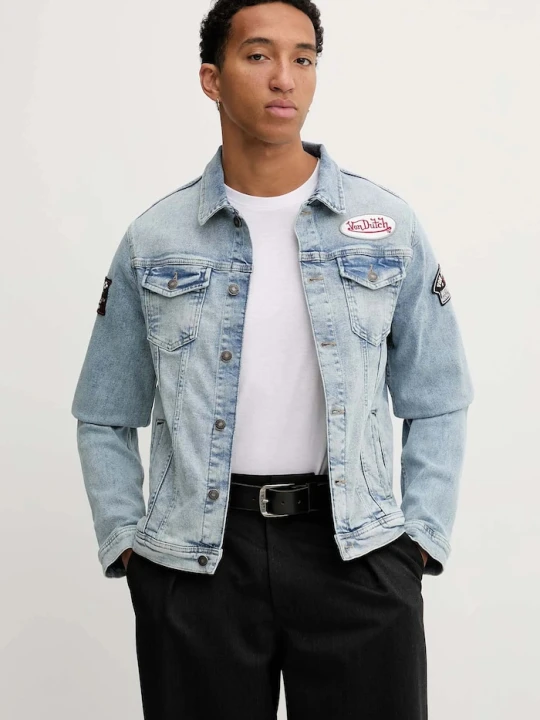 Zdjęcie produktu Von Dutch kurtka jeansowa niebieski
