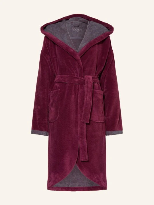 Zdjęcie produktu Vossen Szlafrok Unisex Carmen Z Kapturem lila