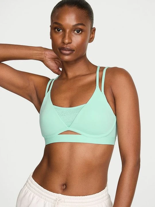 Zdjęcie produktu VSX Biustonosz sportowy VSX Elevate Hot Zones Victoria's Secret Zielony