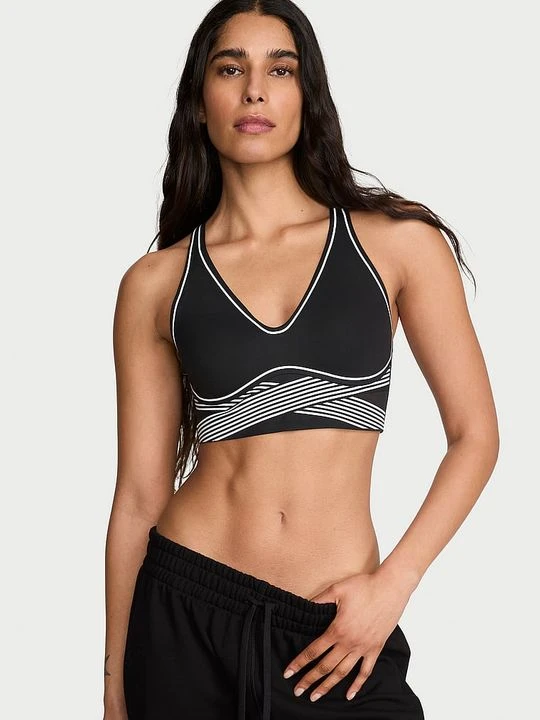 Zdjęcie produktu VSX Biustonosz sportowy VSX Elevate Refined Contours Victoria's Secret Czarny