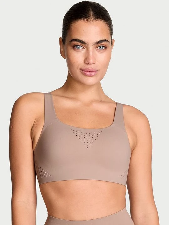 Zdjęcie produktu VSX Biustonosz sportowy z maksymalnym podtrzymaniem Featherweight Max Victoria's Secret Beżowy