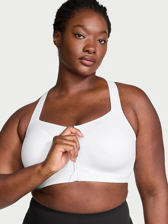 Zdjęcie produktu VSX Biustonosz sportowy z maksymalnym podtrzymaniem Knockout Victoria's Secret Biały