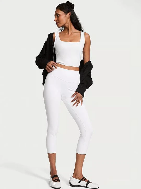Zdjęcie produktu VSX Legginsy rybaczki chroniące przed słońcem VSX Incredible Coverage Victoria's Secret Biały