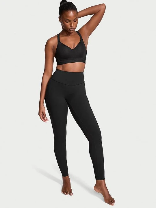 Zdjęcie produktu VSX Legginsy z niską kompresją VS Elevate Victoria's Secret Czarny