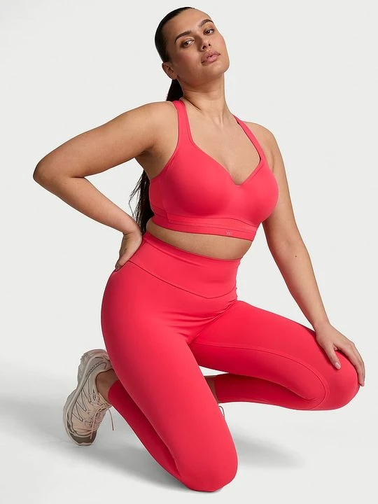 Zdjęcie produktu VSX Legginsy z niską kompresją VS Elevate Victoria's Secret Różowy
