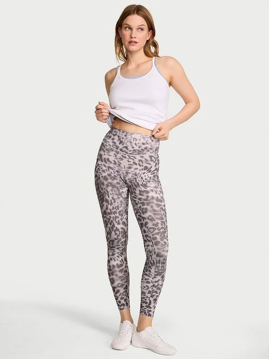 Zdjęcie produktu VSX Legginsy z niską kompresją VS Elevate Victoria's Secret Motyw zwierzęcy
