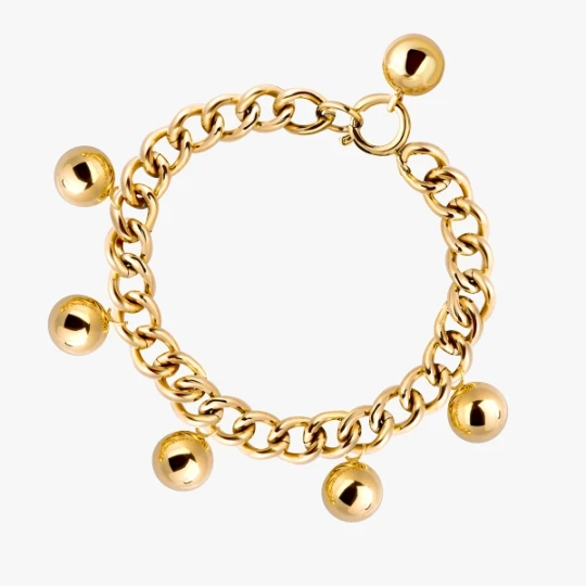 Zdjęcie produktu W.KRUK Bransoleta Golden Beads Picky Pica