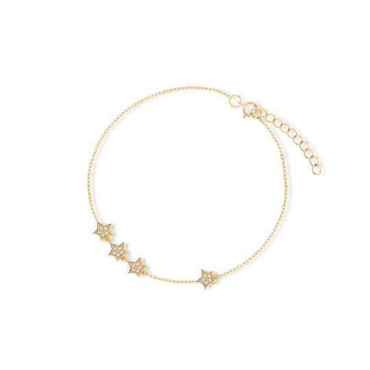 Zdjęcie produktu W.KRUK Bransoleta srebrna Little Star
