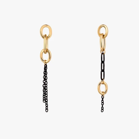 Zdjęcie produktu W.KRUK Kolczyki Chain Motion Picky Pica Vesper
