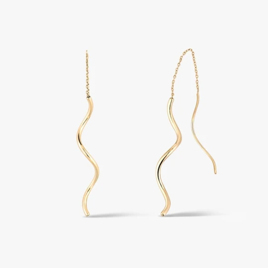 Zdjęcie produktu W.KRUK Kolczyki Twist Motion Lush PICKY PICA