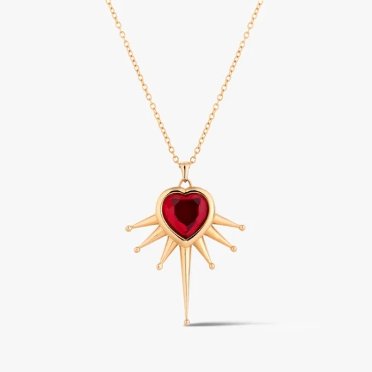 Zdjęcie produktu W.KRUK Naszyjnik Scarlet Radiance Love Fever PICKY PICA