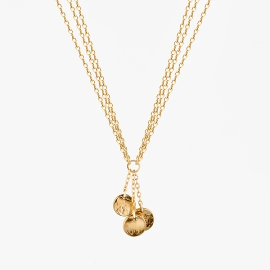 Zdjęcie produktu W.KRUK Naszyjnik Triple Glow Picky Pica