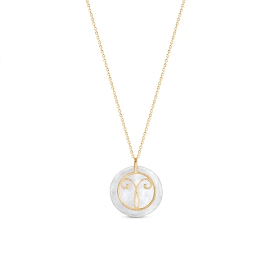 Zdjęcie produktu W.KRUK Naszyjnik złoty zodiak Baran