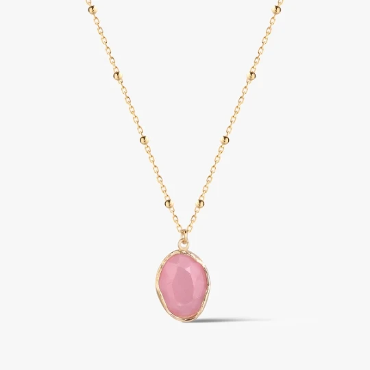 Zdjęcie produktu W.KRUK Naszyjnik złoty z chalcedonem Saint Tropez