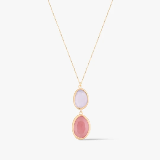 Zdjęcie produktu W.KRUK Naszyjnik złoty z chalcedonem Saint Tropez
