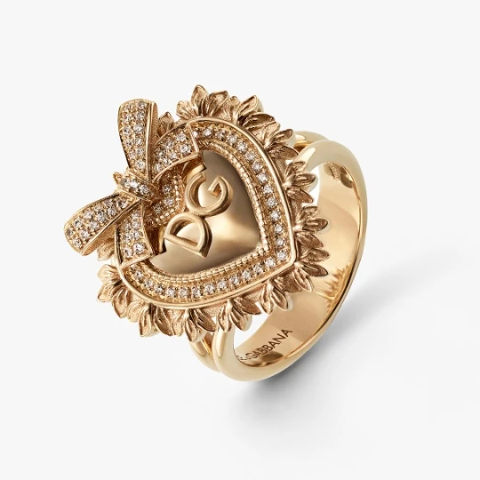 Zdjęcie produktu W.KRUK Pierścionek złoty DOLCE&GABBANA Dolce & Gabbana
