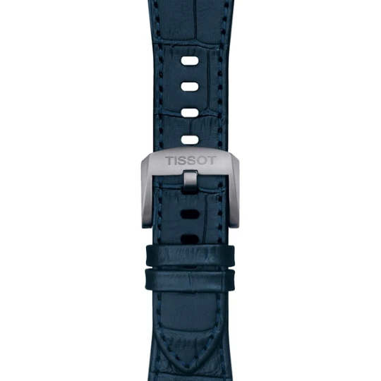 Zdjęcie produktu W.KRUK Tissot niebieski pasek skórzany 12 mm